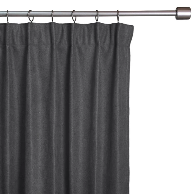 Cortina cinta, trabillas térmica opaca Ragnar INSPIRE liso gris paris 200x280cm
