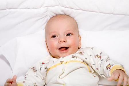 La primera sonrisa del bebé