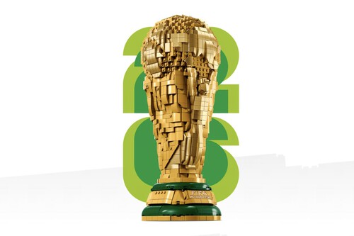 LEGO me ha creado una nueva necesidad: Esta réplica de la Copa Mundial de la FIFA que sale en unos meses y ya se puede reservar 