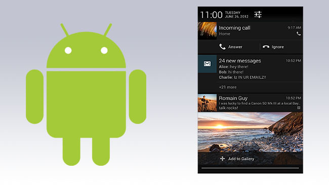 Desactivar notificaciones en Android
