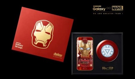 Samsung nos muestra su Galaxy S6 Edge de Iron Man