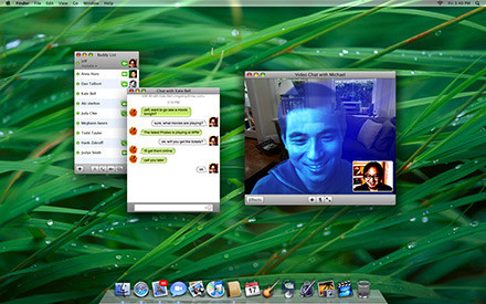 Mac OS X Leopard: iChat