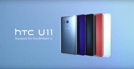 HTC U11, el teléfono de gama alta que se deja apretar
