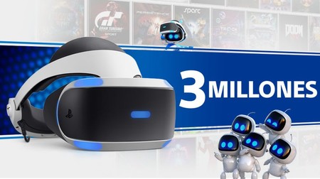 Sony confirma que ya se han vendido más de 3 millones de PlayStation VR en todo el mundo