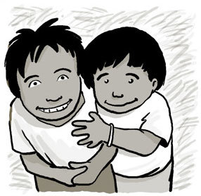 Ninos Sonrisas de Bombay