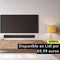 Lidl tiene una de las barras de sonido con Dolby Atmos más baratas que he visto: cuesta 70 euros 