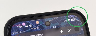 Qué significa el punto azul que ya aparece en la esquina superior de los móviles Android