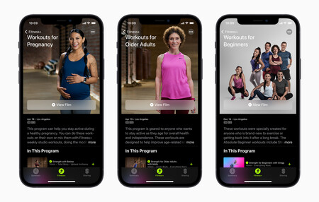 Apple Fitness+ tendrá nuevos ejercicios para edades avanzadas, embarazadas y principiantes