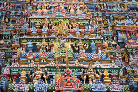 Meenakshi, el templo más colorista del mundo