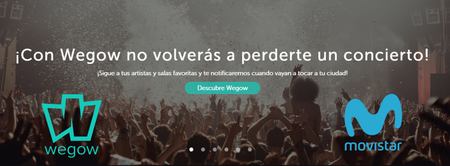 Movistar y Wegow llegan a un acuerdo para cargar en la factura telefónica la compra de entradas a conciertos