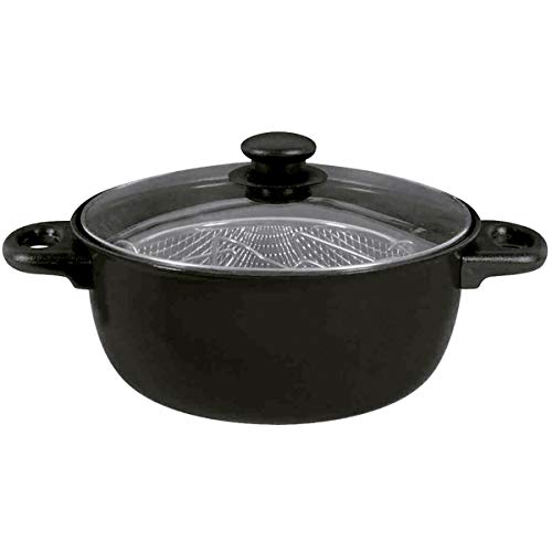 Quid Gante Freidora Acero Pintado 26cm Negro