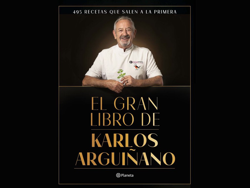Karlos Arguiñano confirma su nuevo libro cocina con más recetas de su hijo Joseba: sale en noviembre, pero ya se puede reservar