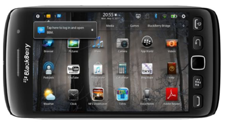 BlackBerry Colt será completamente táctil y contará con procesador de doble núcleo
