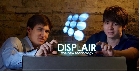 Displair, la pantalla holográfica táctil que soñó la ciencia ficción hecha realidad