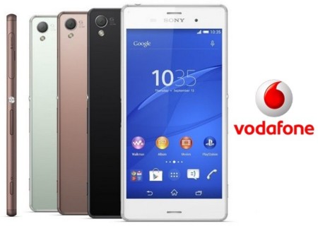 Precios Sony Xperia Z3 con Vodafone y comparativa con Orange, Yoigo y Amena