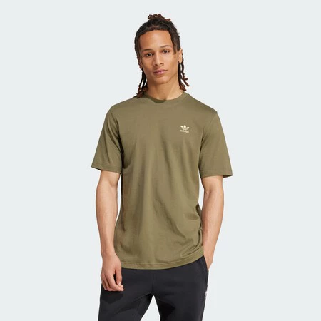 Camiseta Trefoil Essentials Verde Iz2105 21 Model