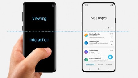 Samsung confirma el diseño del Galaxy S10 "sin querer": tendrá marcos reducidos y agujero en pantalla