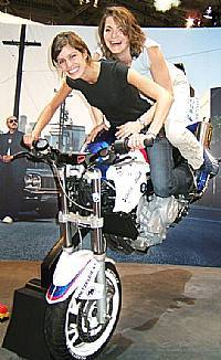Chris Pfeiffer Stoppie Stunt Bike