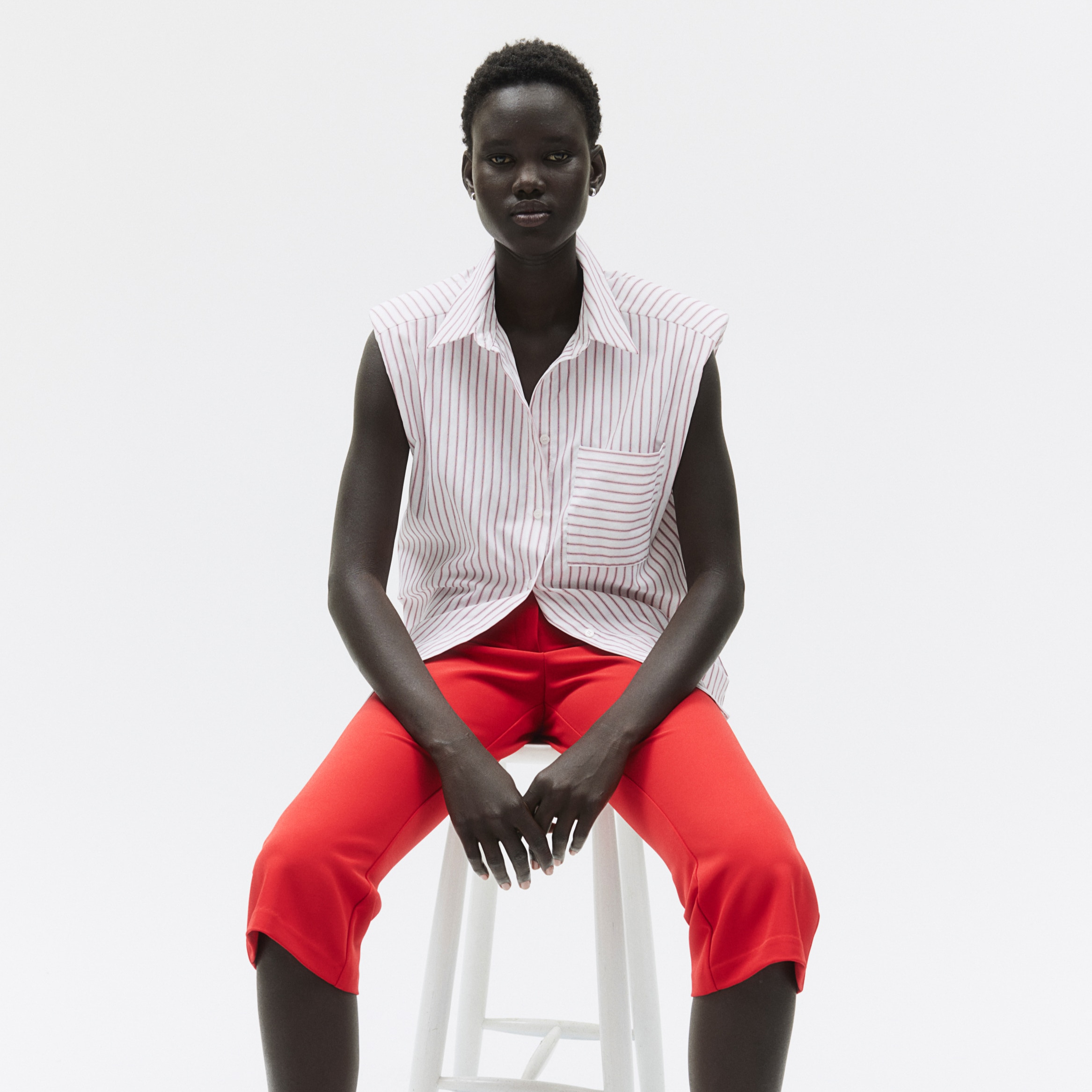 Pantalón capri de vestir