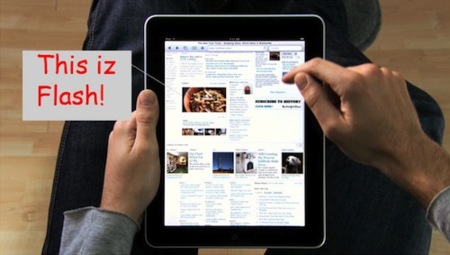 ¿El iPad es compatible con Flash o Apple nos engaña con sus imágenes promocionales?