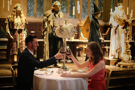 Si estás enamorado, y eres fan de Harry Potter, puedes cenar en Hogwarts por San Valentín