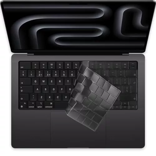 Protección del Teclado para MacBook Air/Pro 13.6/14/15/16 Pulgadas (M5/M4/M3/M2/M1) 2025-2021 A3434 A3112 A3401 A3240 A3113 Cubierta Teclado TPU