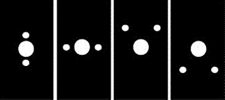 Disposición de los focos