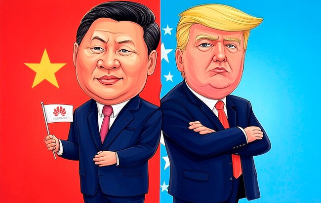 Guerra Arancelaria Huawei