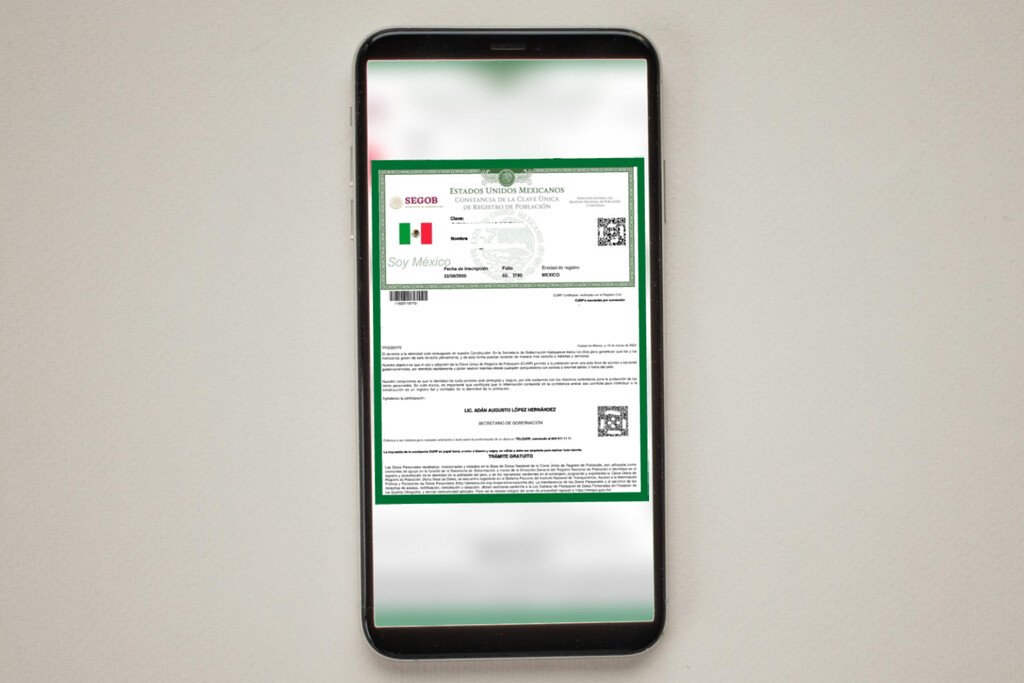 La CURP biométrica será obligatoria en México. Lo único que pido es que la pueda guardar en el celular . Noticias en tiempo real