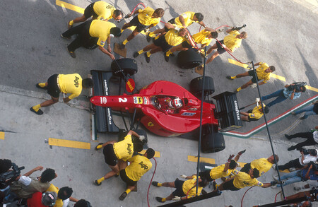 Nigel Mansell Jerez Pit Stop 1990
