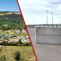 Las caravanas están empezando a invadir pueblos en Francia, así que los vecinos las están frenando a base de rocas y bloques de hormigón