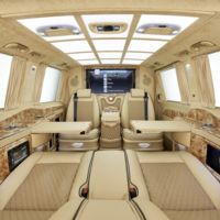 Un jet privado sobre ruedas: así es el Mercedes-Benz Clase V de Larte Design
