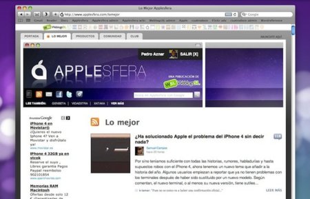 Actualizamos Applesfera con mejoras en los compartidos de Facebook, comentarios y nuevas pestañas