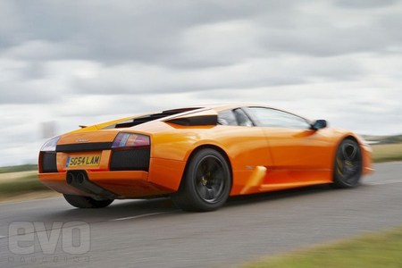 El mismo Murciélago antes del accidente