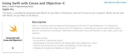 Using Swift with Cocoa and Objetive-C, nuevo ibook disponible