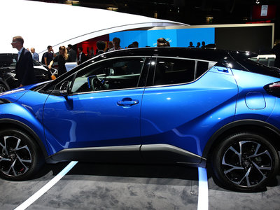 Explosión de tecnología de Toyota en París