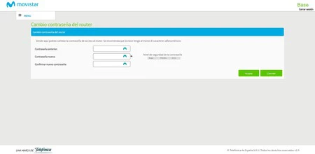 Contrasena Router