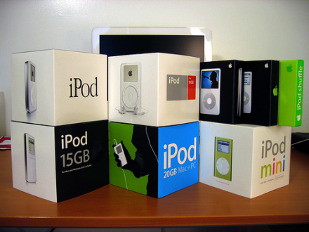 Imagen de la semana: la familia iPod