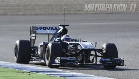 Williams F1 contenta con los test de Jerez a pesar de los problemas técnicos