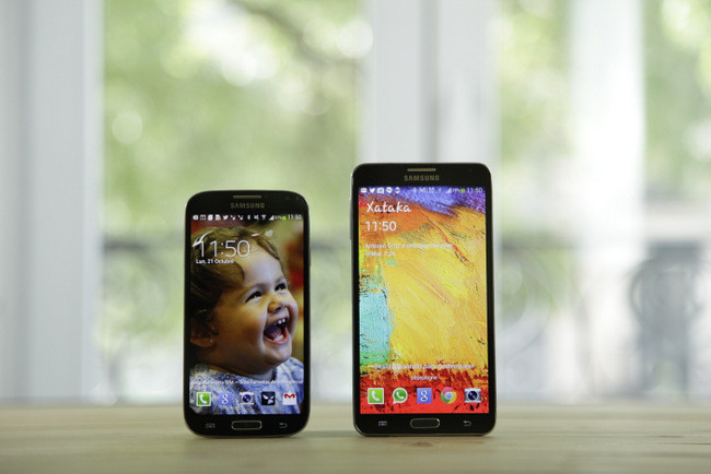Galaxy Note 3, Galaxy S4