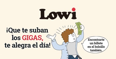Lowi sube los gigas de todas sus tarifas: hasta 10 GB más sin coste