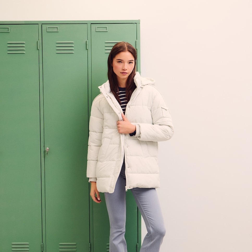 Abrigo acolchado Green Coast