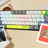 Este teclado mecánico tiene luces RGB, es 60% más compacto, y puede ser tuyo por menos de 449 pesos en Amazon