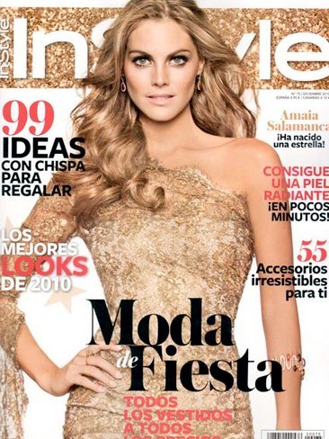 Amaia Salamanca sin pelos en la lengua en InStyle
