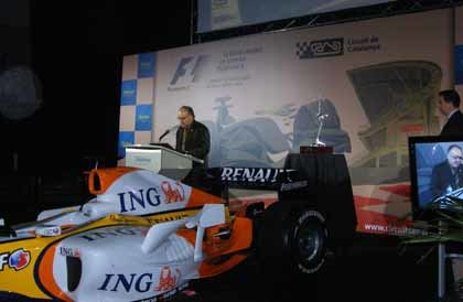 Presentado el GP de España de F1 en Barcelona