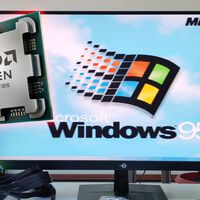 Un jugador logró ejecutar Windows 95 en un Ryzen 9. El sistema, con 30 años de antigüedad, arranca más rápido que muchos ordenadores modernos 