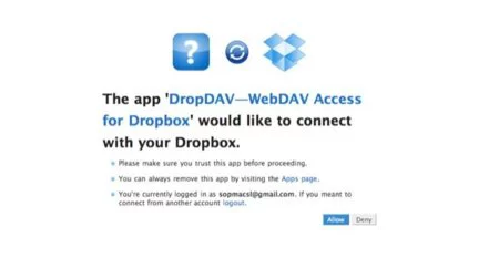 webdavdropbox