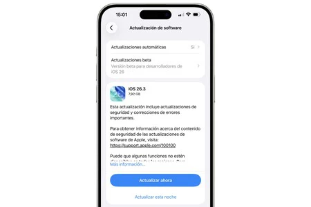 Ios 26 3 Actualizar