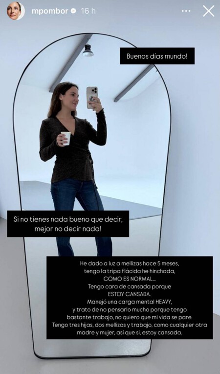 Marta Pombo en Instagram