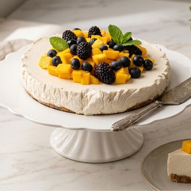 Cómo hacer pay de queso cottage con mango: el postre cremoso que nadie creerá cómo preparaste (y sin horno)
 